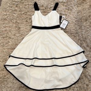 NWT Black & White Dress